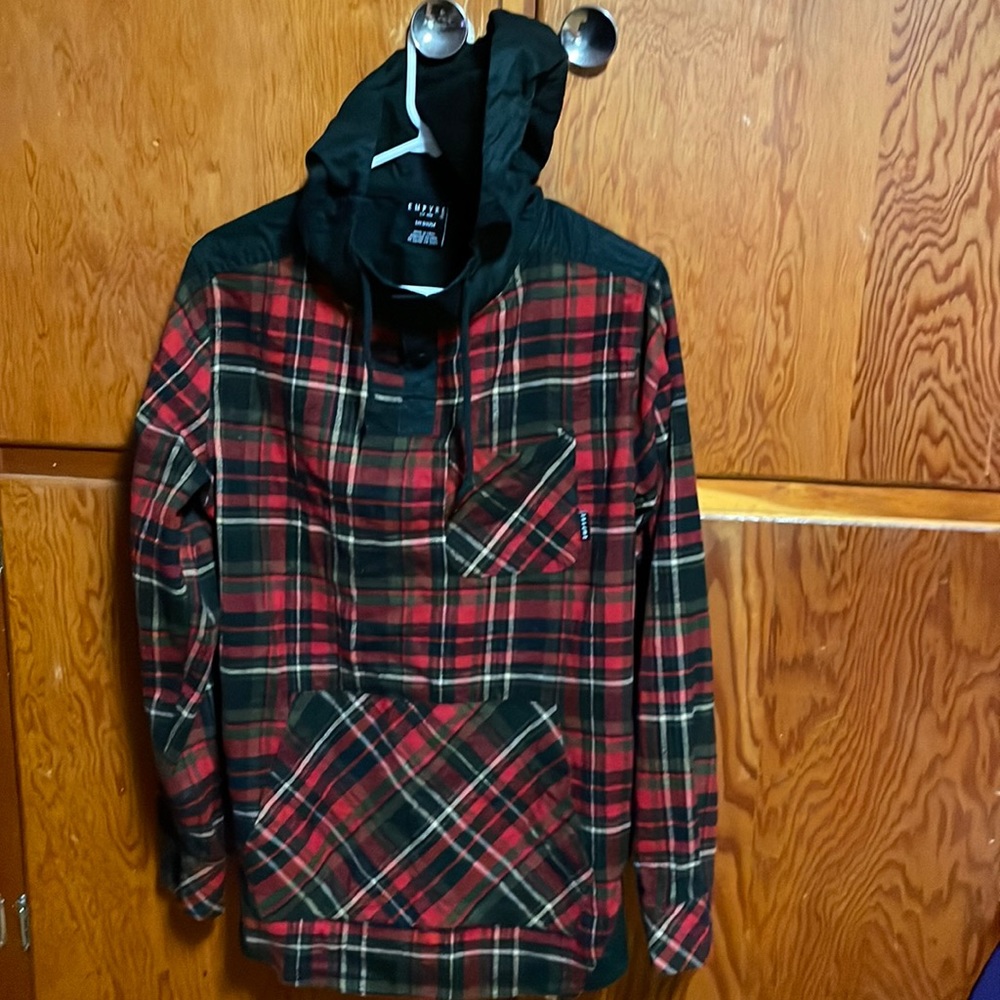 Empyre hooded flannel